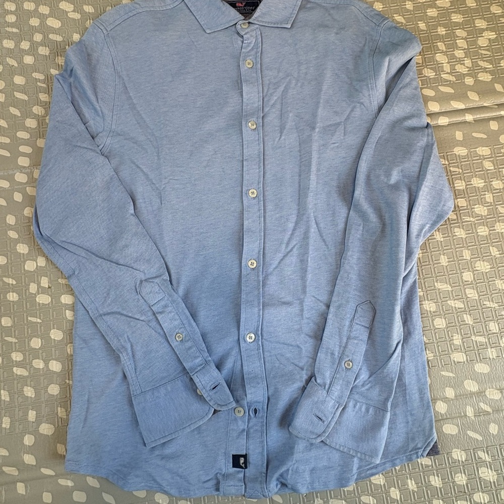 Men’s Vineyard Vines Blue Casual Button Down Shirt